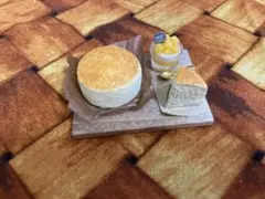 ミニチュアスイーツ スフレチーズケーキとマンゴープリンのおやつセット