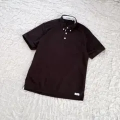 メンズ　ポロシャツ　黒　COOL BIZ L クールビズ