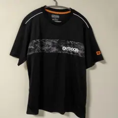 【美品】アウトドア　半袖シャツ　LLサイズ ブラック