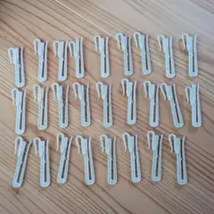 カーテンフック 26個入り　ホワイト