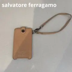 salvatore ferragamo フェラガモ キーホルダー レザー