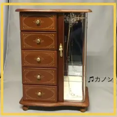【新品・未使用】ブラウン 5段 宝石箱　ジュエリー ケース