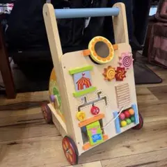 275＊■手押し車　アイムトイ　I’ｍ Toy　木製　ベビーファーストウォーカー
