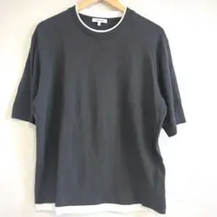 GLOBALWORK グローバルワーク　レイヤード 半袖Tシャツ　接触冷感　M