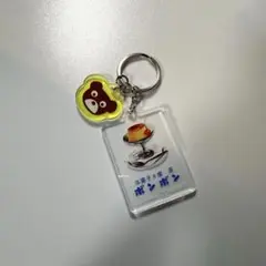 2連アクリルキーホルダー 洋菓子喫茶 ボンボン レトロ クマ