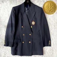 ✨希少/L/美品✨マックレガー 紺ブレ 金ボタン ダブルブレスト ワッペン