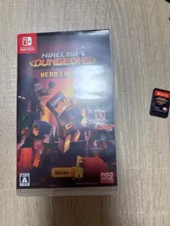 マインクラフトダンジョンズヒーローエディション カセット