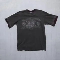 Vintage 2298 90s USA製 ヴィンテージTシャツ S 墨黒