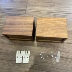 木製ボックス2個セット
