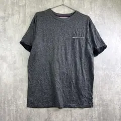 DENIM & FLOWER グレー Tシャツ Lサイズ ポケット付き