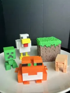 Minecraft 大きめフィギュアセット5種