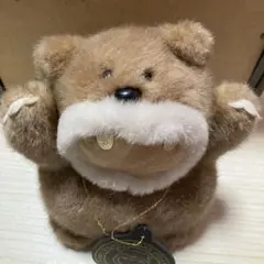 希少品　くまがでるぞー！！　ぬいぐるみ　マッシー　北海道　お土産　レトロ 希少品 くまがでるぞー！！ ぬいぐるみ マッシー 北海道 お土産