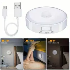 RY.31 室内用センサーライト 2個セット 昼白色 <html> [c6z]