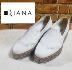 DIANA ダイアナ ローファ 厚底 パンプス