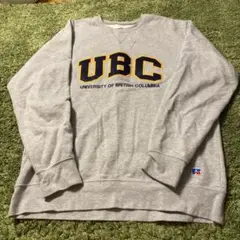 R UBC クルーネック トレーナー グレー