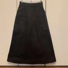 STUDIO NICHOLSON ロングスカート ブラック 美品