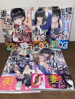 妻が完璧すぎるので、ちょっと乱していいですか？1〜5巻セット(全巻帯付き)