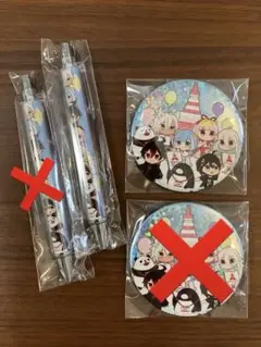 Plott × 東京タワー　混血のカレコレ　特大缶バッジ　ボールペン