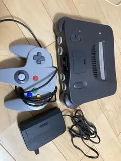 Nintendo 64 本体 コントローラーと電源付き