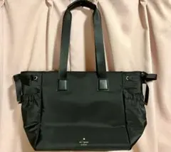 青木美沙子　しまむら　m♡petit トートバッグ　バッグ　ブラック　黒
