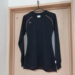 美品✨Mizuno 黒 長袖 シャツ