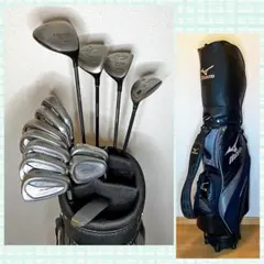 w219/メンズ☆Mizuno 他14本 初心者向け ゴルフクラブセット