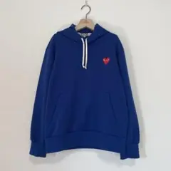 COMME des GARCONS パーカー ハート Mサイズ 青 japan