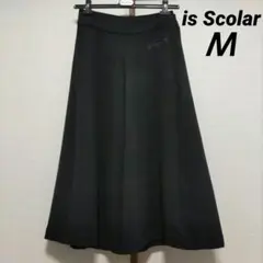 is ScoLar　イズスカラー　ワイドパンツ　スカンツ　ブラック