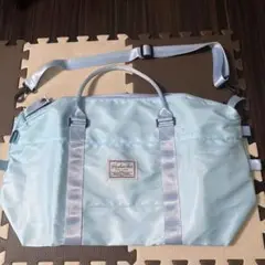 未使用/Baichao Supply 水色 ボストンバッグ