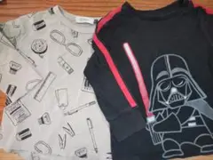 ディーフェセンスとGAP 長袖2枚組 100cm