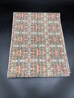 高級　正絹　洒落帯　名古屋帯　アンティーク　花文柄　西洋柄　169