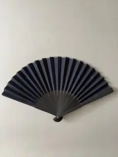 小倉織　扇子　箱入り　新品未使用