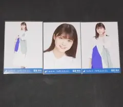 乃木坂46 生写真 青×白コーデ 冨里奈央 コンプ