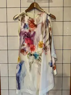 TED BAKER 花柄ノースリーブワンピース