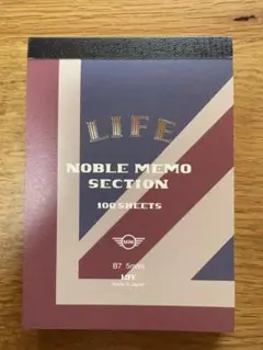LIFE Noble Memo Section B7 100枚