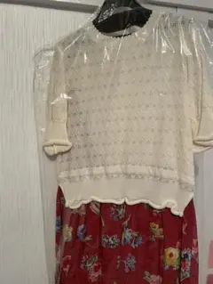 ジェーンマープル flower market ニットワンピース