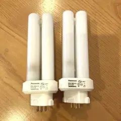 ツイン蛍光灯　ツイン2 18ワット　FDL18EX-D CF3 昼光色 2個