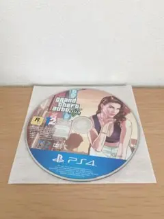 PS4 グランドセフトオートV GTA5 ディスクのみ