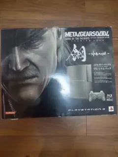 【限定モデル・中古】PS3本体(鋼) MGS4 プレミアムパック他ソフト多数