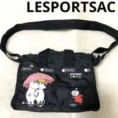 レスポートサック ムーミン リトルミイブラック リュック バックパック トート レスポートサック ムーミンシリーズ リトルミイ トートバッグ