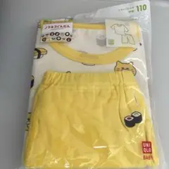 ユニクロ　のらねこぐんだん　半袖パジャマ　110