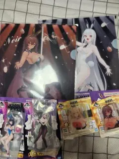 NIKKE 一番くじ　アクリルスタンド　クリアファイル　チャーム　セット