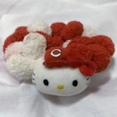 広島東洋カープ　キティちゃんコラボシュシュ