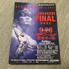 新日本プロレス　チラシ