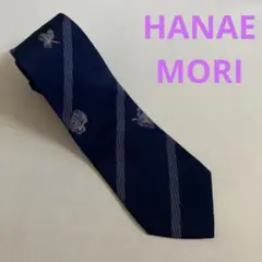 HANAEMORI ネクタイ 日本製 シルク 花柄 ネイビー【送料込み】