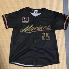 千葉ロッテマリーンズ　ブラックサマー　ユニフォーム 岡大海