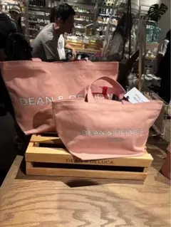 DEAN & DELUCA ハワイ限定色ピンクトートバッグ Sサイズ