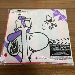 未使用　スヌーピー　タオルハンカチ　ハンドタオル　ニッセイ
