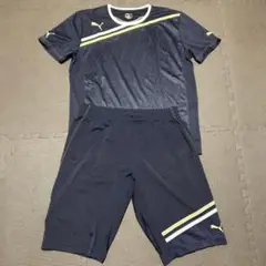Puma ネイビー ハーフパンツセット Oサイズ