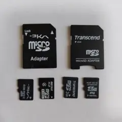 少容量　microSDカード　4枚